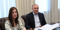 Глава Адыгеи провёл рабочую встречу с представителем МИД РФ Ольгой Шалимовой - Исполнительные органы государственной власти