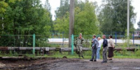 В школе №4 города Наволоки начались работы по благоустройству территории - Кинешемский муниципальный район