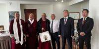 Визит важного гостя на IV Международный буддийский форум в Кызыле - Министерство сельского хозяйства