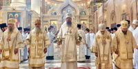 Пять архиереев совершили Литургию престольного праздника кафедрального собора Владивостока - Владивостокская епархия