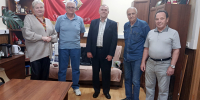 В ОМВД России «Рузский» поздравили с юбилеями ветеранов службы - РузаРИА