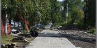 В Горно-Алтайске предприниматели присоединились к работе по ремонту тротуаров - Администрация города