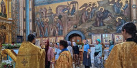 Накануне дня памяти преподобных Исаакия, Далмата и Фавста, преподобного Антония Римлянина, Новгородского чудотворца, в храме Казанской иконы Божией Матери п. Балезино - Глазовская Епархия