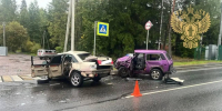 На дороге к Светогорску столкнулись Audi, мотоцикл и «Нива» - Spbdnevnik.ru