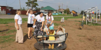 В селе Боготоле торжественно открыли сквер «Солнечный» - Газета Красноярский рабочий