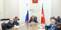 Губернатор Андрей Бочаров, Полномочный представитель Президента РФ в ЮФО Владимир Устинов - Волжская правда