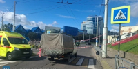 Калининградка вышла на зебру на Московском проспекте и попала под машину - Комсомольская правда