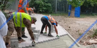У детского сада №52 в Севастополе появился новый тротуар></div>
	<div class= - Вести.Севастополь