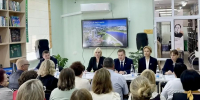 В Шемуршинском округе состоялась встреча в рамках проекта «Открытый разговор» - Министерство культуры, по делам национальностей и архивного дела