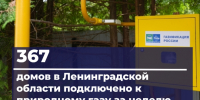 Еще 367 домовладений Ленобласти подключили к газу за неделю - ЛенТВ24