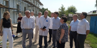 Глава Тамбовской области оценил ход ремонта Жердевской ЦРБ - Министерство здравоохранения
