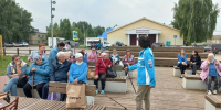 В селе Бетьки для ветеранов Тукаевского района организовали день здоровья и творчества - Тукаевский район