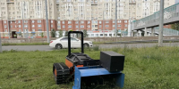 В Казани начали тестировать робота-газонокосильщика на проспекте Фатиха Амирхана - Администрация г. Казань