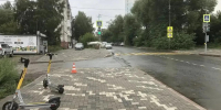 Электросамокатчик сбил томичку и сбежал с места преступления: его разыскивает полиция - ГТРК Томск