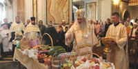 Служение митрополита Филарета в праздник Преображения Господня - Уфимская Епархия