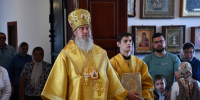 Литургия в Космо-Дамиановском храме - Елецкая епархия