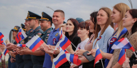 В преддверии Дня Государственного флага в Главном управлении состоялась торжественная церемония приведения к присяге - МЧС России