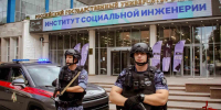 Тактическую тренировку провели московские росгвардейцы на базе ВУЗа (видео) - Росгвардия
