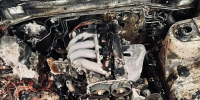 Автомобиль Mitsubishi Pajero выгорел в Поронайском районе - News.Astv.Ru