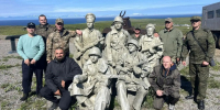 Ветераны СВО прошли по местам боевой славы на острове Шумшу - News.Astv.Ru