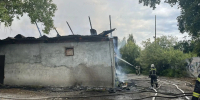 Крупный пожар едва не уничтожил склад в Асбесте - КП Екатеринбург