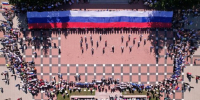 В Иркутске к Дню флага России установят 25-метровый триколор - Weacom.Ru