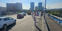 В Красноярске на Октябрьском мосту до 24 августа ограничено движение - ИА Запад24