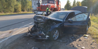 На Южном Урале Mercedes вылетел на встречку прямо перед фургоном: есть пострадавшие - Агентство новостей Доступ
