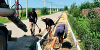 В микрорайоне Радуга продолжились работы по устройству безопасного пешеходного маршрута - РИА Новости Новой Усмани