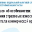 Напоминаем об особенностях исчисления страховых взносов за руководителя коммерческой организации - Нуримановский район