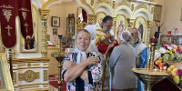 Праздник Преображение Господне в деревне Теребень - Козельская епархия