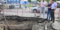 Ильдар Усманов проконтролировал ход работ по ремонту магистрального водопровода - ИА PenzaNews