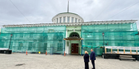 В Мурманске продолжают ремонт вокзала. Но вопрос доступности для инвалидов не решён - SeverPost.ru