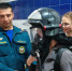 Экскурсию в пожарную часть организовал для детей и подростков молодежный совет Главного управления - МЧС России