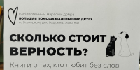 Большая помощь маленькому другу - ЦБС им. Н.Г. Чернышевского