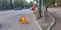 МБУ «Автодорстрой» продолжает выполнение летних видов работ - Администрация г. Барнаул