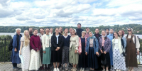 Православная молодежь Сретенского монастыря совместно с добровольцами Ивановской митрополии совершили паломническую поездку в Плес, изображение №1 - Ивановская митрополия