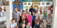 Макушинские дети в Яблочный Спас посетили храм - Епархия