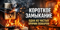 Одна из самых частых причин пожаров – короткое замыкание электропроводки - Администрация Каменского района