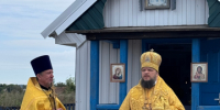 16 августа 2026 года, в селе Ильмень Поворинского муниципального района, состоялась первая  Божественная литургия. - Поворинский район