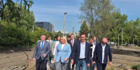 Работы в сквере на улице Демакова закончат в сентябре - Газета Навигатор