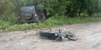 В Костромской области «УАЗ» столкнулся с мопедом - Комсомольская Правда
