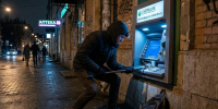 Банкомат оказался крепче: Петербуржец попытался вскрыть банкомат - Online47.Ru