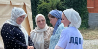 Актив Ингушского отделения ЛДПР провел акцию в поддержку женщин России - ЛДПР