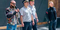 Сотрудники Госавтоинспекции Новороссийска и байкеры провели урок безопасности для детей в летнем лагере - Сетевое издание Официальный Новороссийск