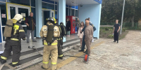 Сотрудники пожарной охраны «провели тренировку» в ФОК «Узловая-Арена» - МЧС