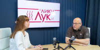 Фото: эфир программы «Лики Лук» - InformPskov.Ru