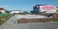 В пяти районах Омской области продолжается благоустройство общественных пространств - 12 канал