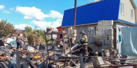 В Кургане потушили пожар после взрыва газового баллона - Область 45