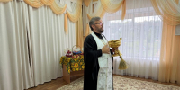 В день праздника Преображения Господня настоятель храма в микрорайоне «Зареченский» протоиерей Георгий Зейкан посетил юных подопечных из детского сада №95, 19 августа 2026 года - Орловская и Ливенская епархия